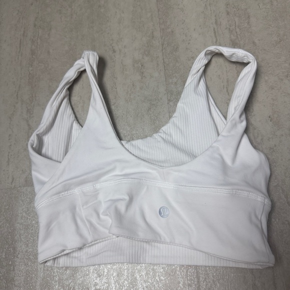 Lululemon Align bra ribbed white reversible - Picture 10 of 11